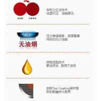 苏泊尔火红点华彩无油烟煎锅PJ28L1