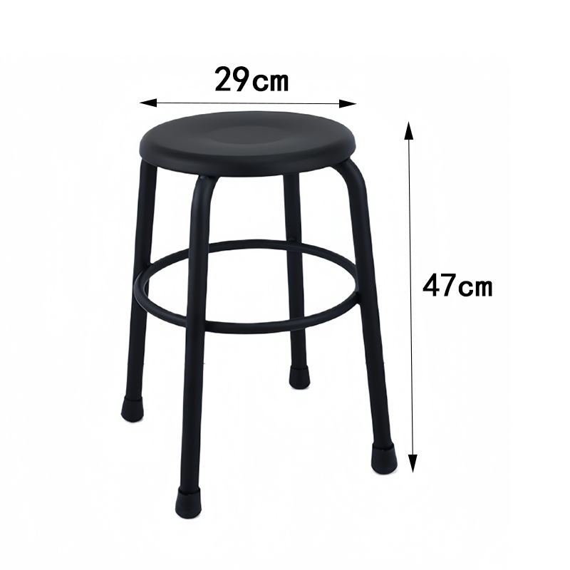 悦兴诚不锈钢圆凳高清大图