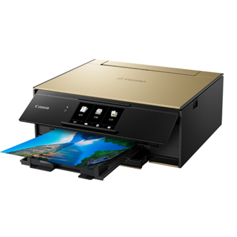 佳能canonts9180高品质照片打印一体机打印复印扫描支持有线wifi无线
