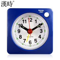 汉时迷你小闹钟夜光闹表旅行便携小巧闹铃懒人小钟表静音学生钟HA33