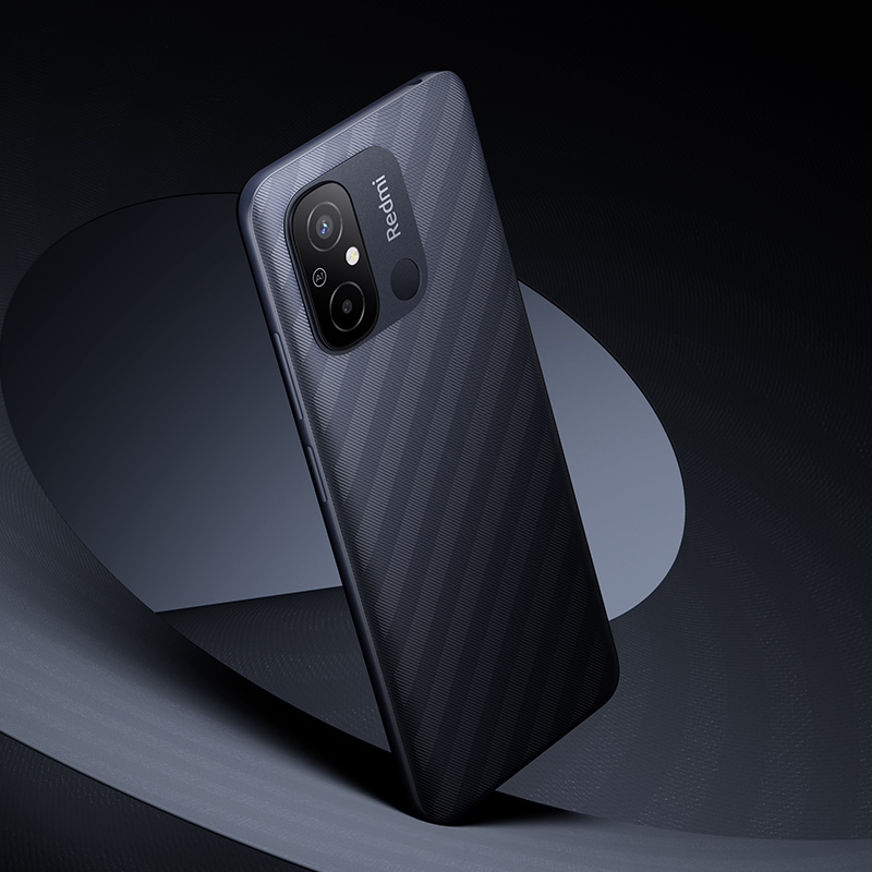 Redmi 12C Helio G85 性能芯 5000万高清双摄 5000mAh长续航 4GB+64GB 暗影黑 智能手机 小米红米