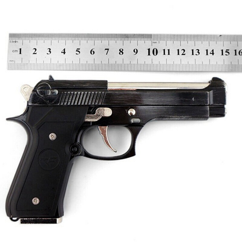 1:2.05 m92f伯莱塔玩具模 全金属模型 cf合金军迷军事收藏工艺礼品 可拆卸 不可发射 M92F伯莱塔银色高清大图