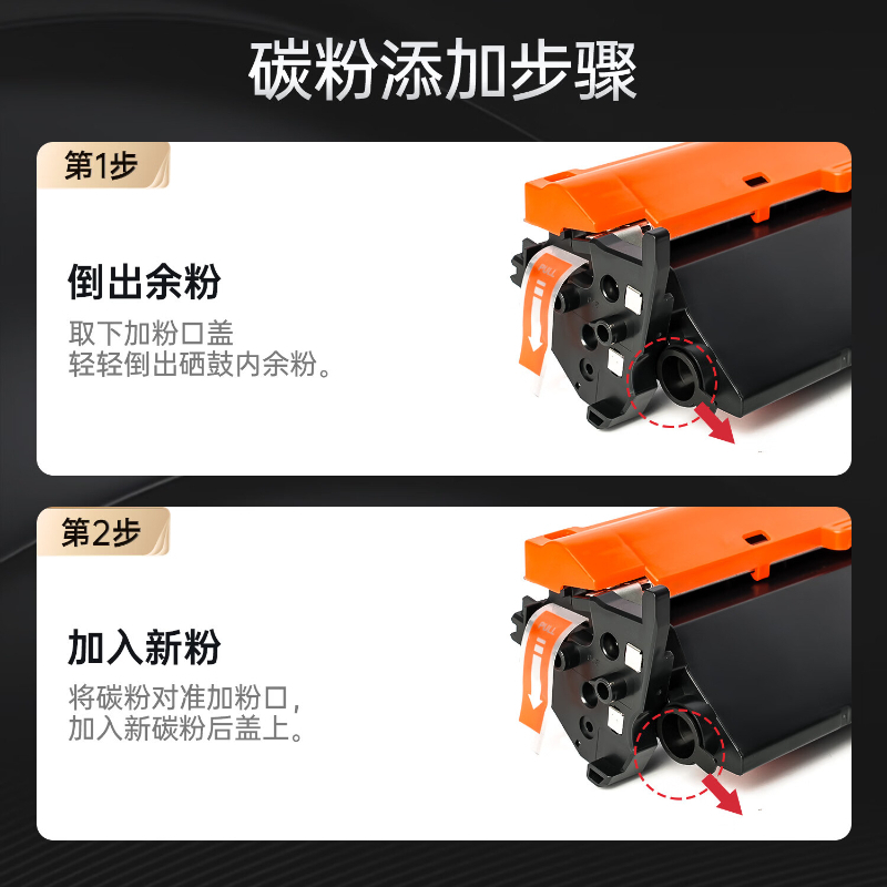 绘威 CF230A易加粉粉盒(带芯片) GFKJDX高清大图