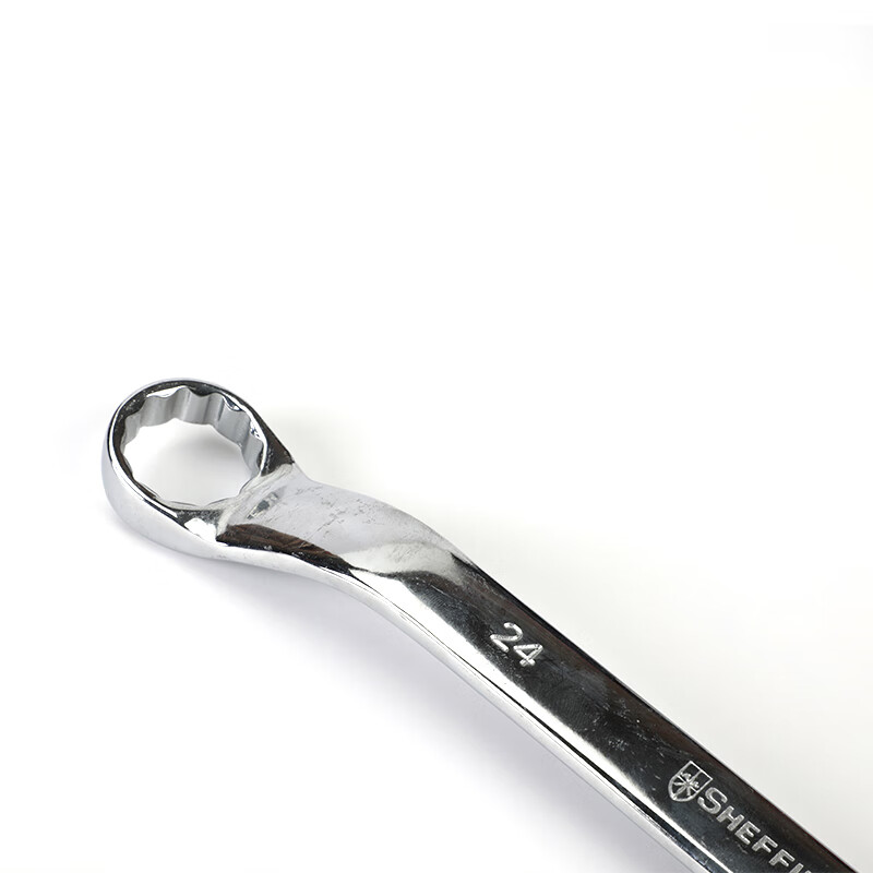 钢盾(SHEFFIELD) S017622 公制精抛光双梅花扳手22×24mm[家用]高清大图