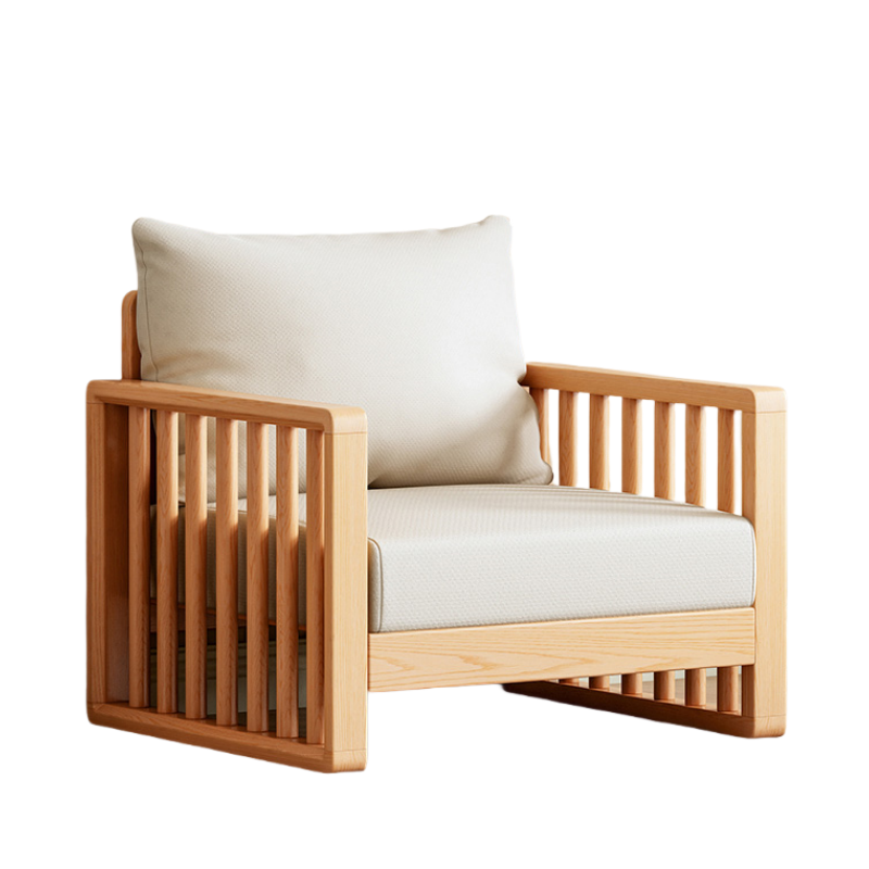 铭思达木质沙发单人位张高清大图