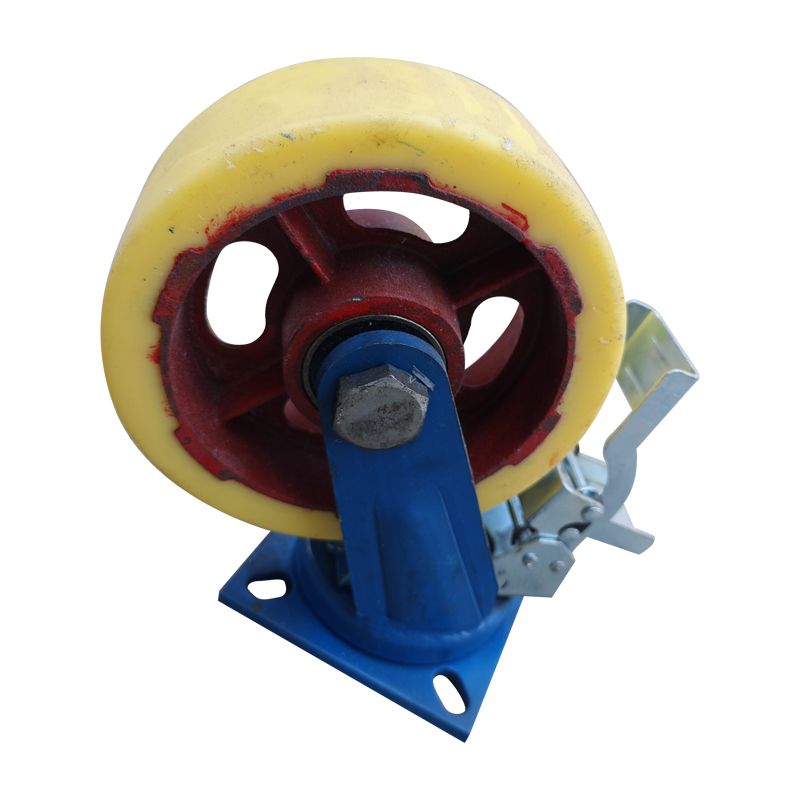 嘉禾宜茂 万向轮 尼龙带刹车6寸 个高清大图