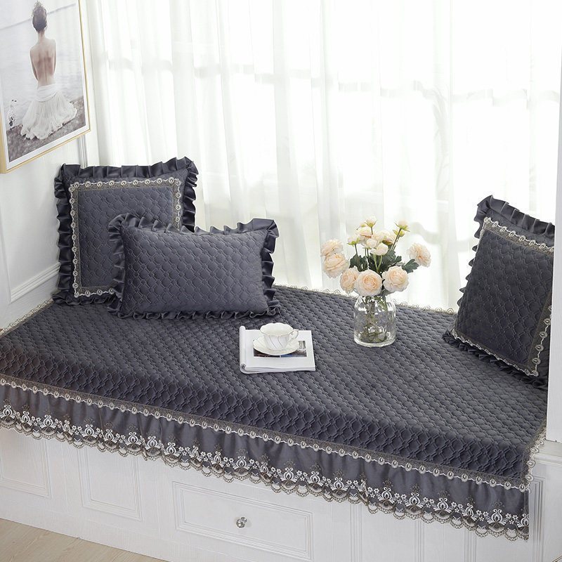 汐岩窗户榻榻米飘窗垫窗台垫欧式阳台飘窗垫可机洗榻榻米垫子飘窗毯