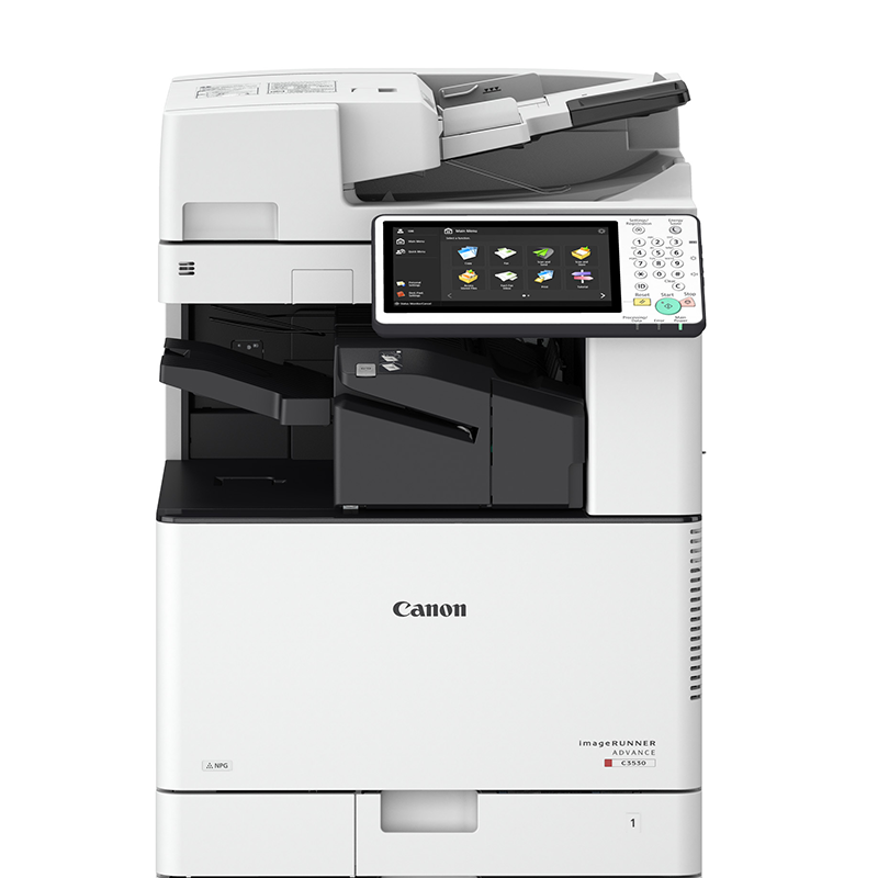 佳能(Canon) iR-ADV C3530 彩色数码复合机加鞍式装订+原装工作台高清大图