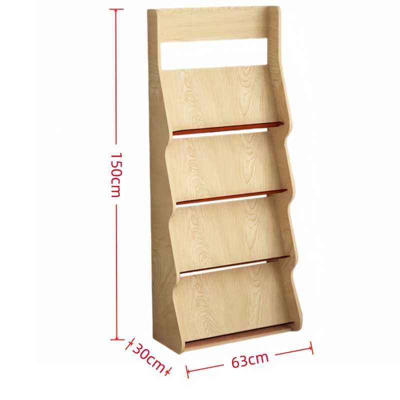 悦兴诚杂志架63*30*150cm个高清大图