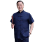 唐装男短袖套装夏季中老年男装爷爷中国风爸爸装老年人汉服衣服夏 莎丞