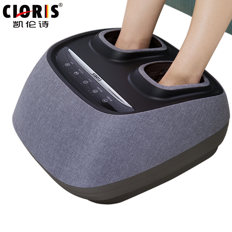 德国凯伦诗(CLORIS)足疗机 按摩器 足部足底脚底按摩器 全自动4D气囊揉捏加热按摩脚 F506-2018旗舰款