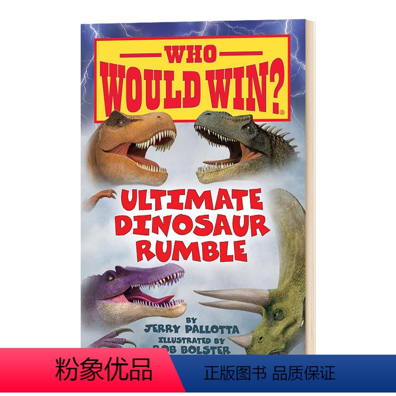 学乐猜猜谁会赢 恐龙隆隆声 [正版]英文原版 Ultimate Dinosaur Rumble Who Would Wi