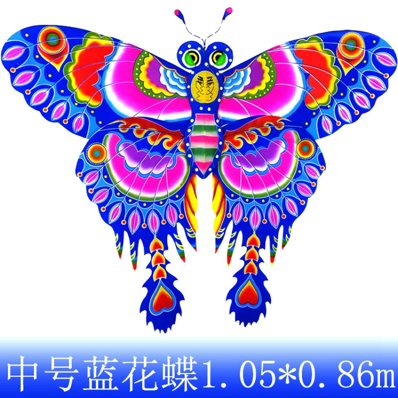 潍坊风筝北京店传统蝴蝶软翅风筝易飞微风外事礼品九天正品创意三维