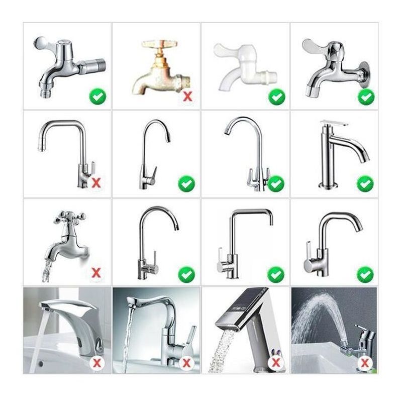 麦饭石磁化厨房水龙头过滤器家用自来水防溅滤水器过滤嘴通用滤芯