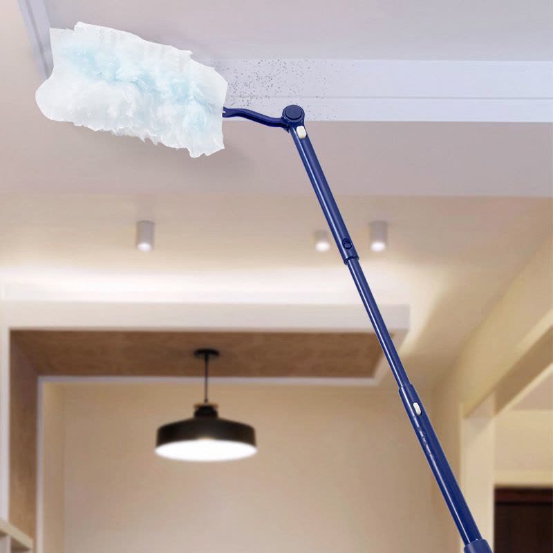 一次性静电除尘掸子扫灰清理神器鸡毛家用打扫卫生伸缩灰尘清扫3759A图片