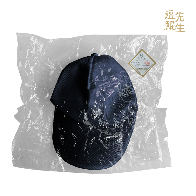 工作帽(藏蓝色)H-001高清大图