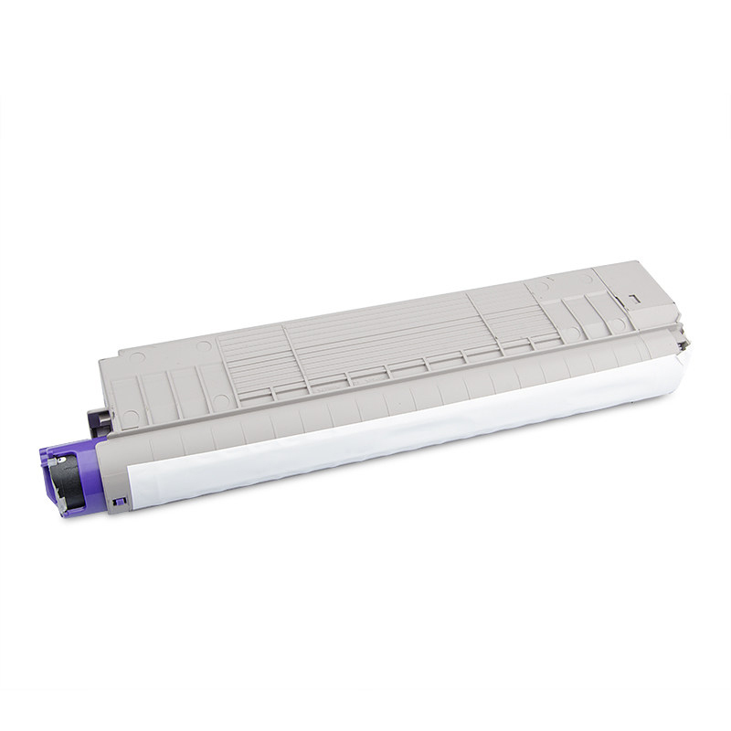 艾洁 OKI C810粉盒黄色商务版 适用C810 830打印机墨粉
