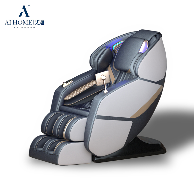 艾迦(AI-HOME)3D柔感机芯智能语音AI-80-2全身气囊包裹按摩椅3档零重力蓝牙音箱腰背热敷体型检测豪华太空舱