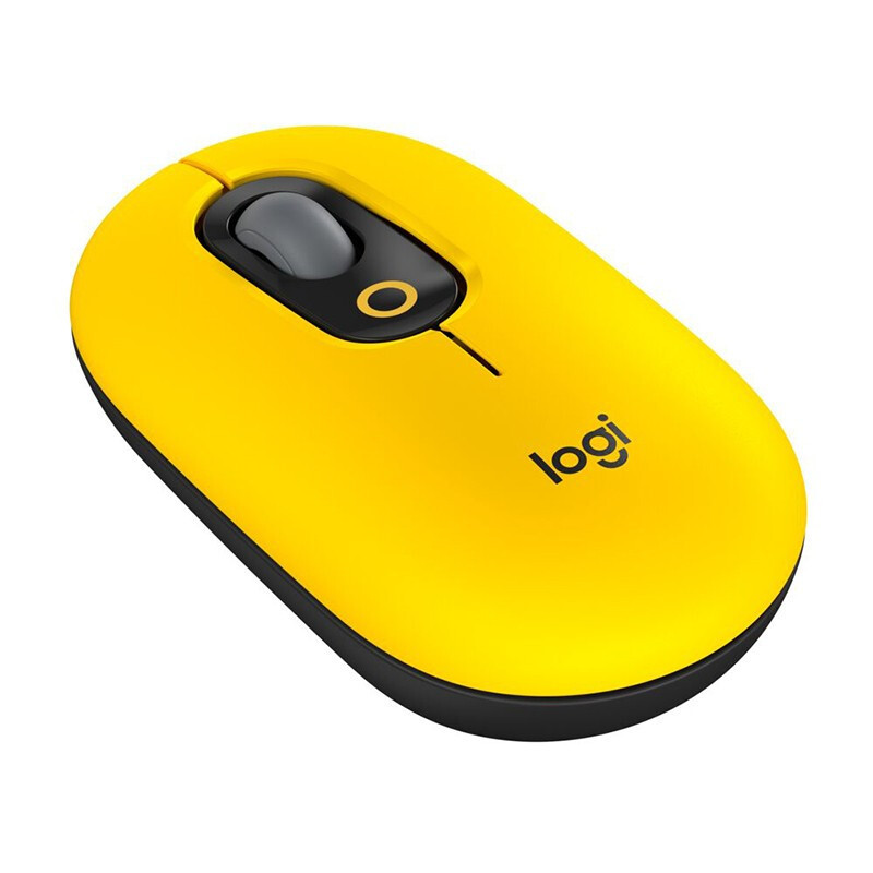 罗技 Logitech POP MOUSE 无线蓝牙鼠标 无音鼠标多设备连接滑鼠安卓苹果手机ipad平板台式电脑