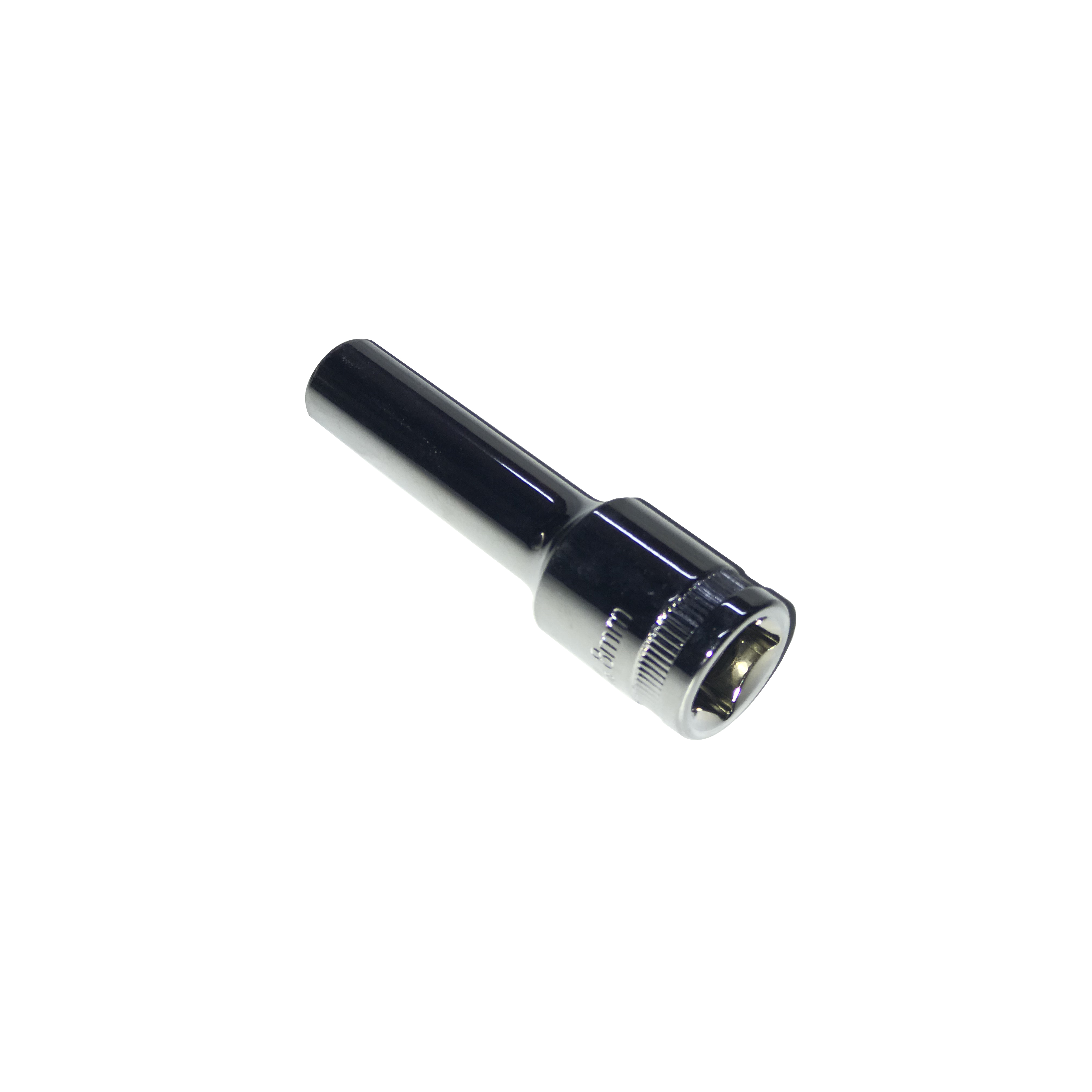 约克(YONK)六角公制镜面长套筒 银色 5mm
