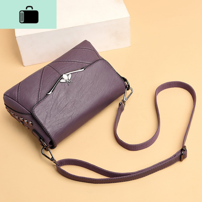 斜跨包包2020新款韩版时尚皮小包包百搭女士单肩包春夏款软皮包new