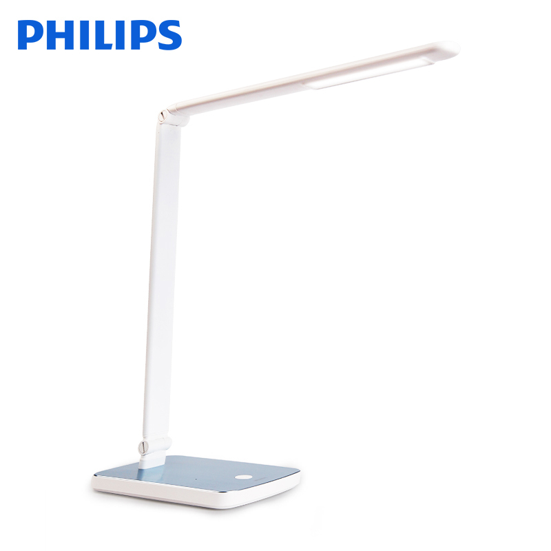 飞利浦学生儿童学习卧室书桌 LED台灯 1-5W 自然光(3300-5000K) Philips 护眼台灯 晶利