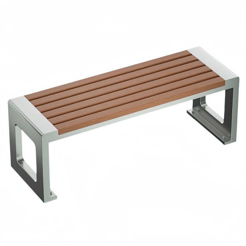 凡礼格户外长椅 户外长椅回型120*40*42cm