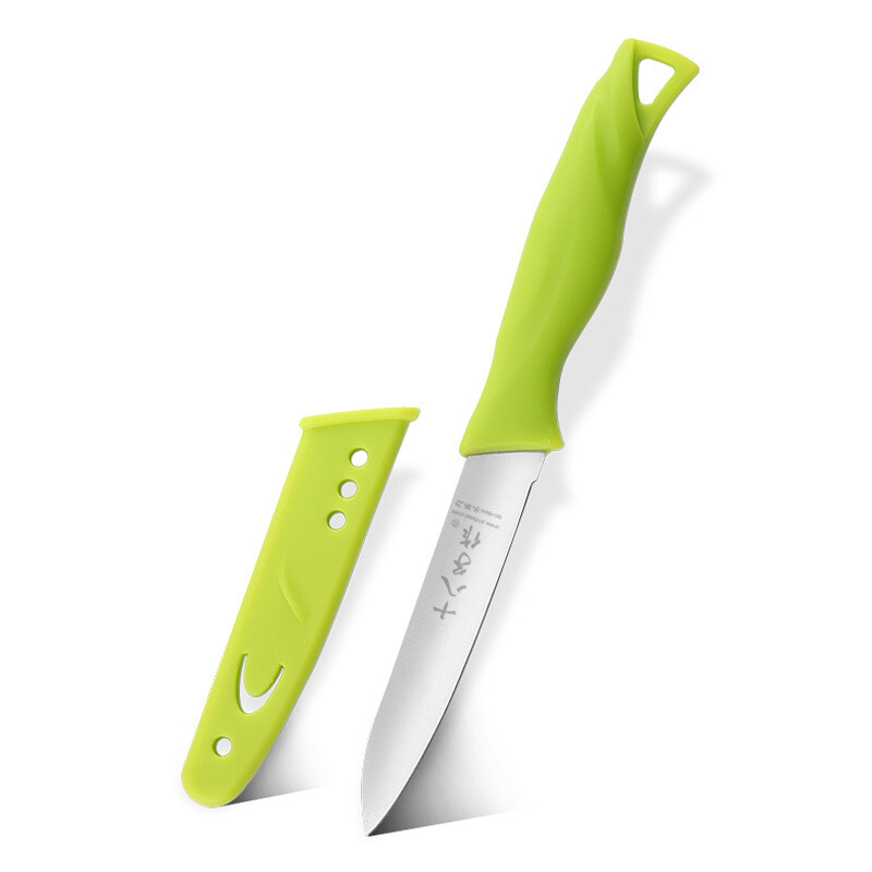十八子作 H309 不锈钢水果刀(带刀套) 205*17mm (单位:把)