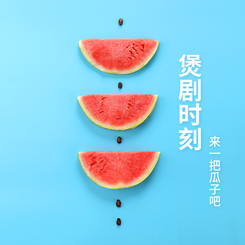 [真心 话梅味西瓜子168g*3] 炒货小吃办公室休闲零食食品黑瓜子