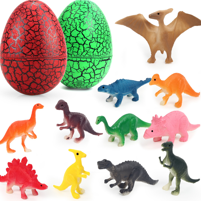 恐龙蛋6个小恐龙玩具6只侏罗纪恐龙玩具恐龙蛋模型儿童玩具2恐龙蛋2小