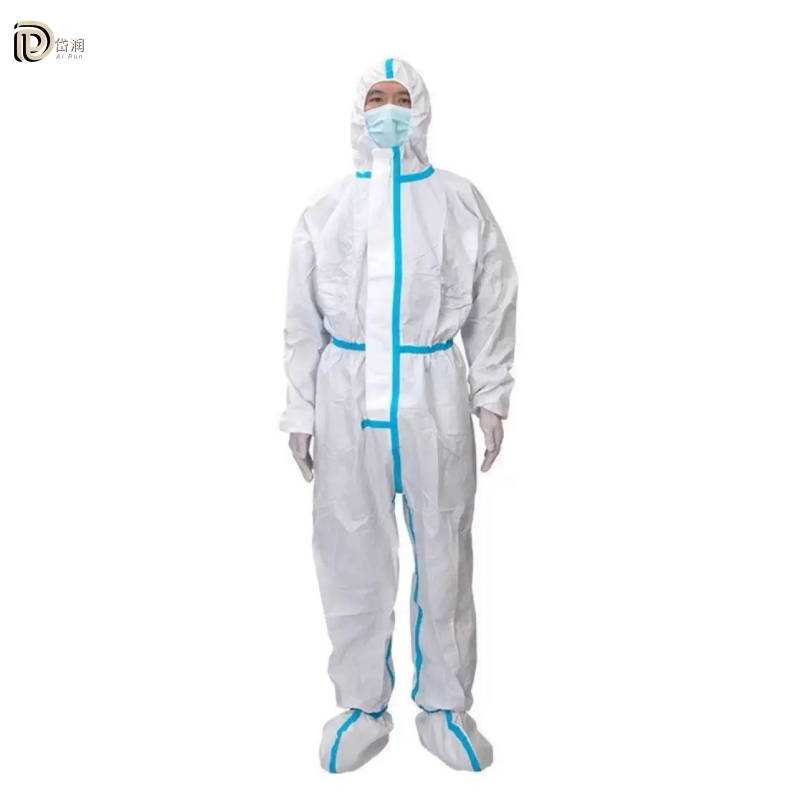 岱润 防护服 白色连体 件 一次性高清大图