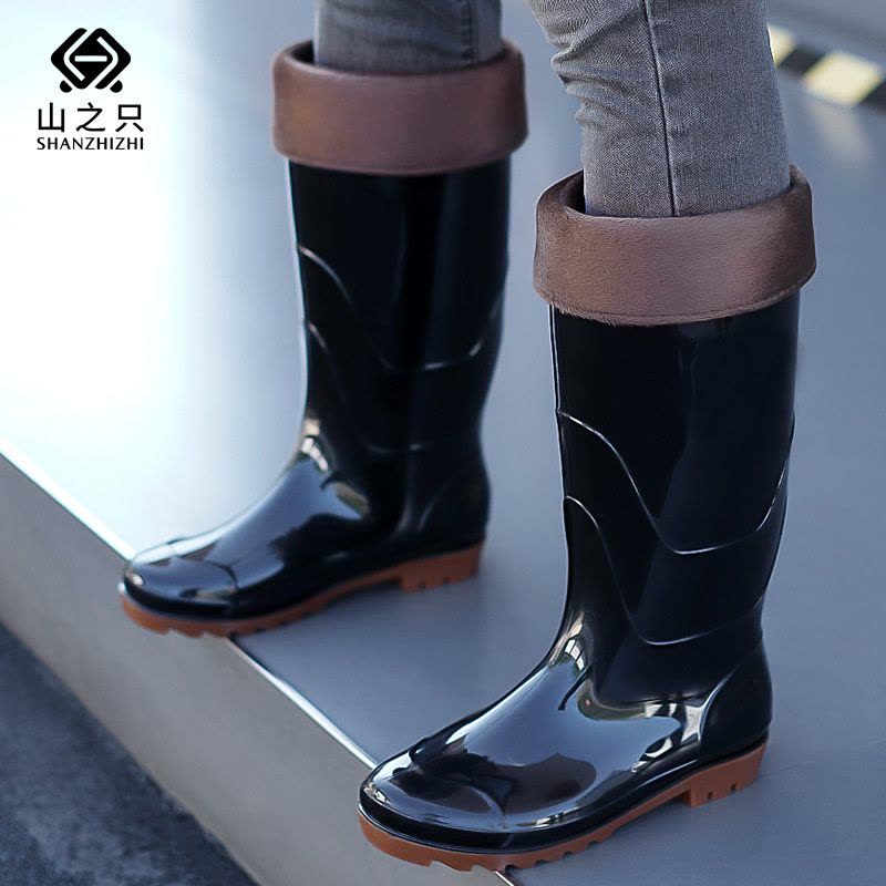 山之只 中筒雨靴 39-46码 双图片