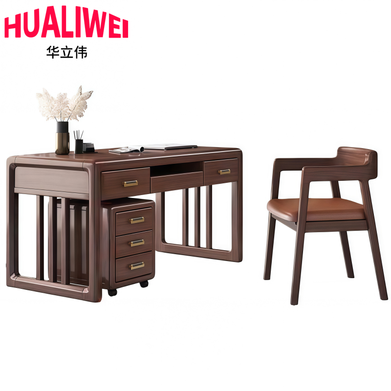 华立伟 写字桌160*70*75cm 套