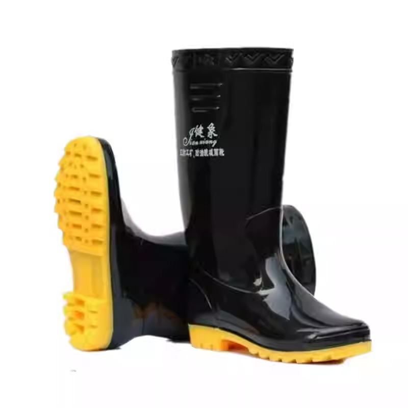 健象 139黄 雨鞋鞋胶鞋防滑耐磨 PVC 高度37cm 单位/双