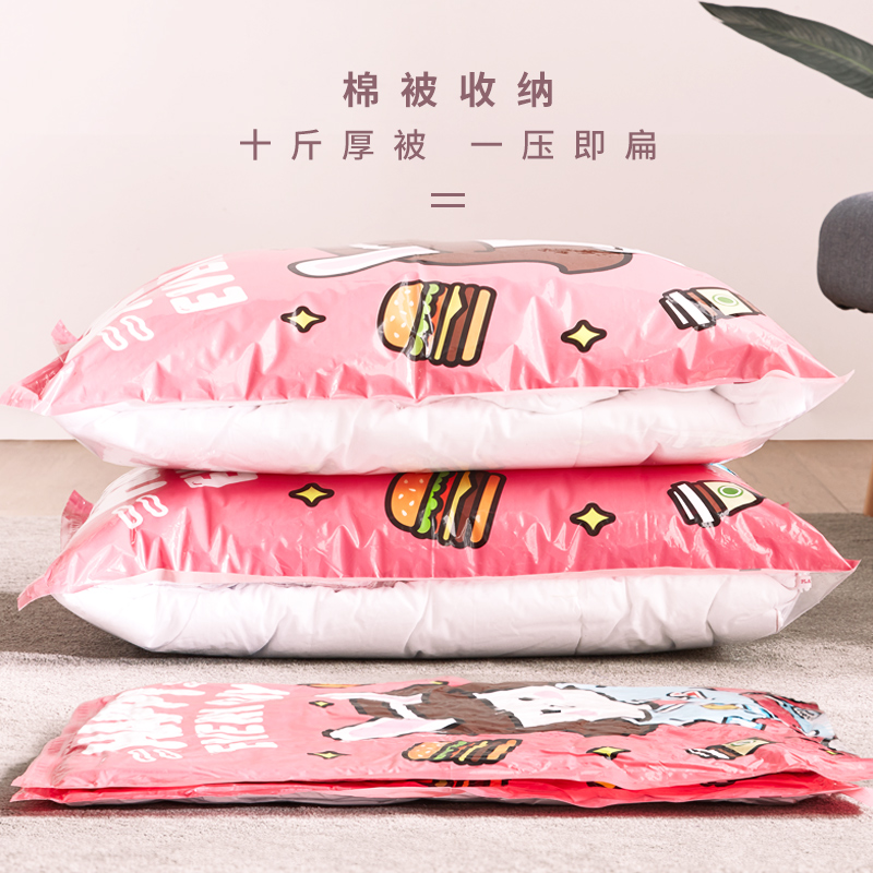抽真空压缩袋大号装棉被子整理袋抽空气衣物衣服被褥羽绒服收纳袋收纳袋 三维工匠高清大图