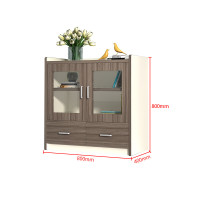 绵冠MIANGUAN办公家具木质储物柜小柜子文件柜办公柜茶水柜抽屉柜