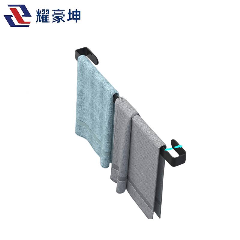 耀豪坤 不锈钢拉丝毛巾杆浴室毛巾架 30cm/个高清大图