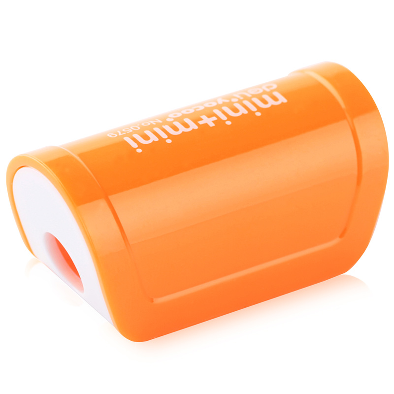 得力(deli)0545卷笔刀 削笔器 时尚靓彩抽屉式迷你卷笔刀 学生办公高清大图