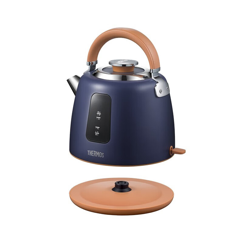 THERMOS 电热水壶304不锈钢大容量1.7L烧水壶 EHA-1325A高清大图