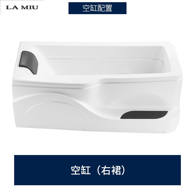 步入式卫生间恒温加热冲浪按摩浴缸家用亚克力大浴池浴盆波迷娜BOMINA