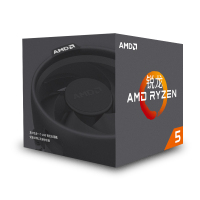 AMD 锐龙 5 2600 处理器 (r5) 6核12线程 AM4 接口 3.4GHz 盒装CPU