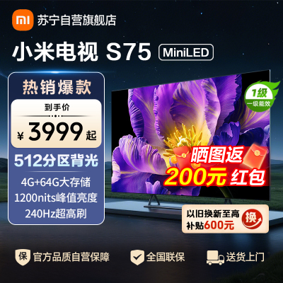 小米电视S 75 MiniLED-L75MA-SPL