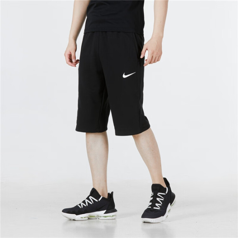 耐克nike男裤七分裤 23夏季新款Dri-Fit快干宽松透气休闲裤中长裤 CZ7398-010 S