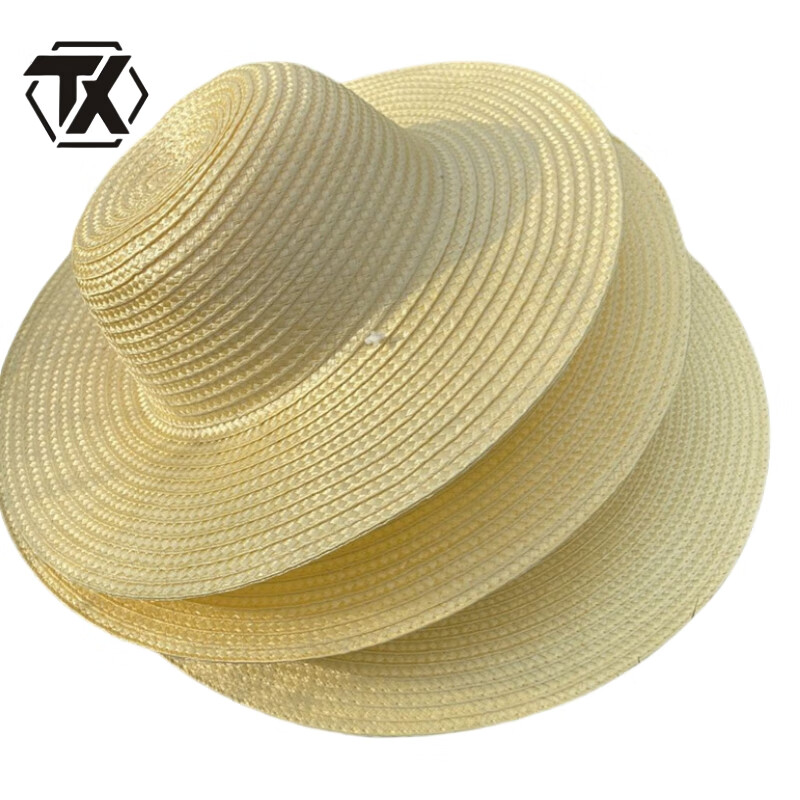 铁迅编织草帽防晒草帽CM1 顶