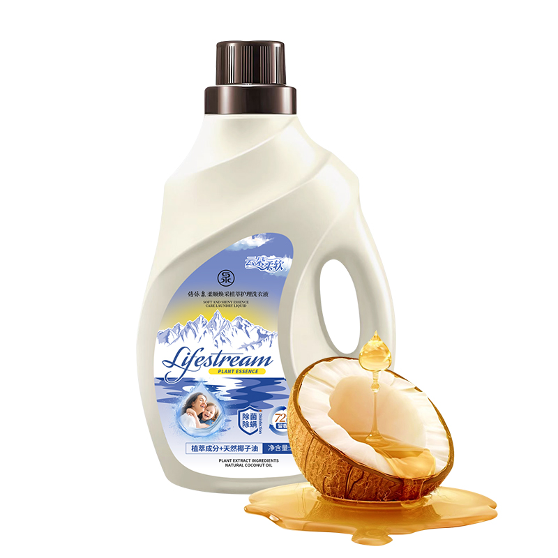 倍依泉柔顺焕采植萃护理 3kg洗衣液计价单位(瓶)白色高清大图