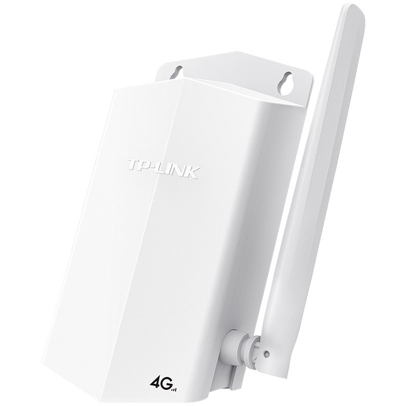 TP-LINK TL-TR901 室外防水4G无线路由器户外防水不带wifi单天线1个百兆网口壁挂抱杆安防监控摄像头联网工程适用全网通4G插卡式自动联网随时随地监控