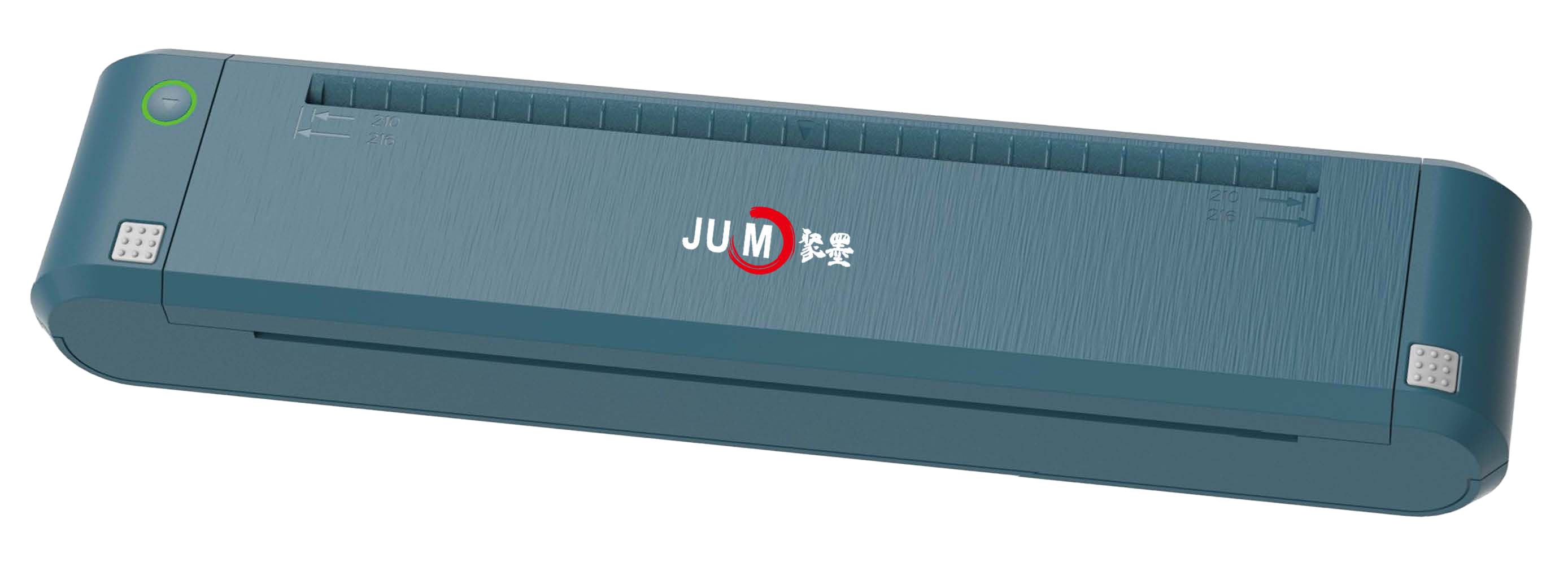 聚墨(JUM) JP01-B 315*67*44mm 8寸便携式打印机(计价单位:台)绿色高清大图