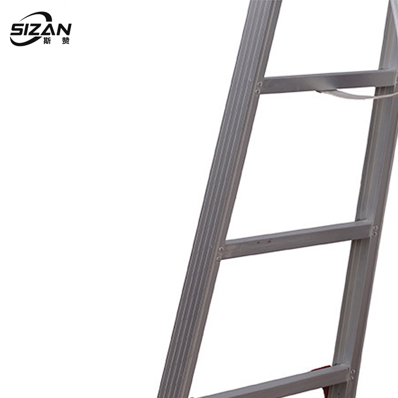 斯赞 加厚铝合金梯子 2米 把高清大图