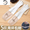 HAOYANGDAO夏季洗碗手套女干活家务清洁厨房耐用型橡胶塑胶皮刷衣服防水家用 [长款束口2双装](图案随机) L