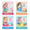 [1册]古风美女 [正版]创意涂色乐园公主涂色画本绘画册儿童科普简笔画涂色图画公主换装秀阶梯涂色画3-6岁早教益智涂鸦填
